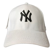 Boné New Era Branco - NY Preto