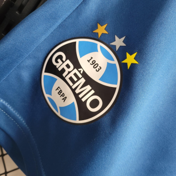 Calção do Grêmio de Treino Masc. - Azul Claro 23/24