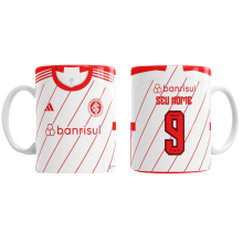 Caneca do Internacional Personalizada  Camisa II 23/24