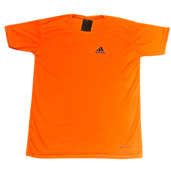 Camiseta Dri-Fit Adidas Masc. Laranja