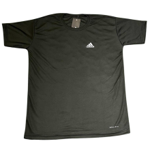 Camiseta Dri-Fit Adidas Masc. Preta