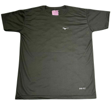 Camiseta Dri-Fit Mizuno Masc. Preta