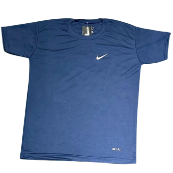 Camiseta Dri-Fit Nike Masc. Azul