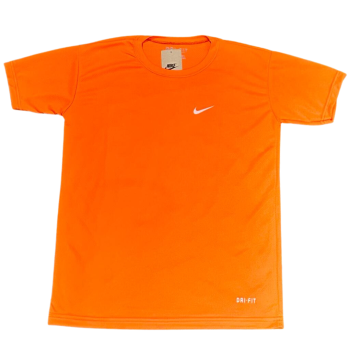 Camiseta Dri-Fit Nike Masc. Laranja