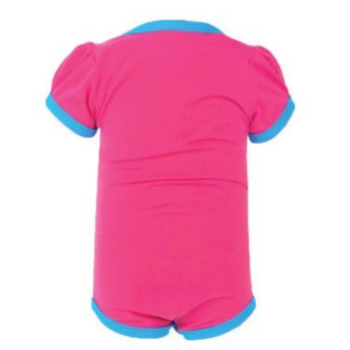 Body Curto Grêmio Bebê - Rosa