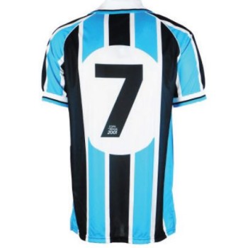 Camisa Oficial Grêmio Retro Tricolor 2001 Masculina