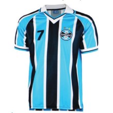 Camisa Oficial Grêmio Retro Tricolor 2001 Masculina