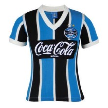 Camisa Baby Look Oficial Grêmio Retrô Coca Cola Feminina