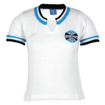 Camisa Oficial Grêmio Retro Branca 1981 Feminina