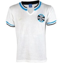 Camisa Oficial Grêmio Retro Branca Masculina