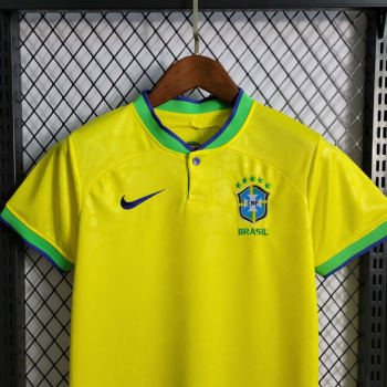 Conjunto Seleção Brasileira Infantil Copa 2022