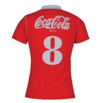 Camisa Oficial Internacional Retrô Coca Cola Feminina