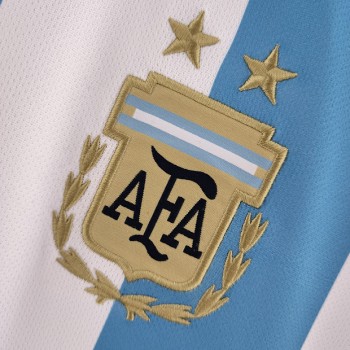 Camisa I Argentina + Patch campeão Copa do Mundo 2022