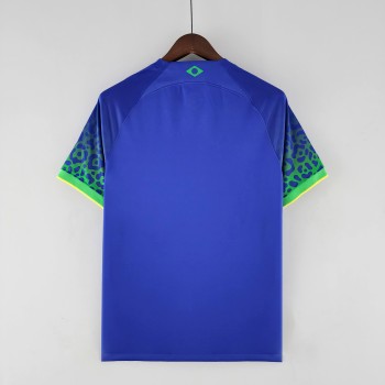 Camisa II Brasil Masc. Copa 2022 Azul