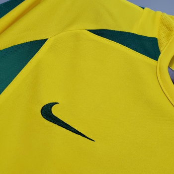 Camisa Brasil Copa do Mundo 2002 Masculina - Retrô