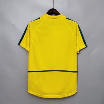 Camisa Brasil Copa do Mundo 2002 Masculina - Retrô