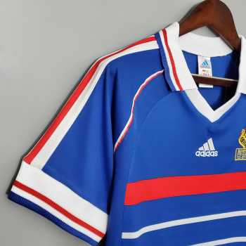 Camisa França Retrô Final vs Brasil 1998