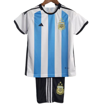 Conjunto Argentina Infantil Copa do Mundo 2022