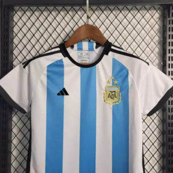 Conjunto Argentina Infantil Copa do Mundo 2022