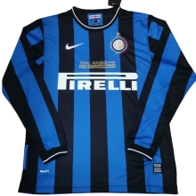 Camisa Inter de Milão Retrô Masc. 09/10 - Manga Longa 