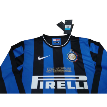 Camisa Inter de Milão Retrô Masc. 09/10 - Manga Longa 